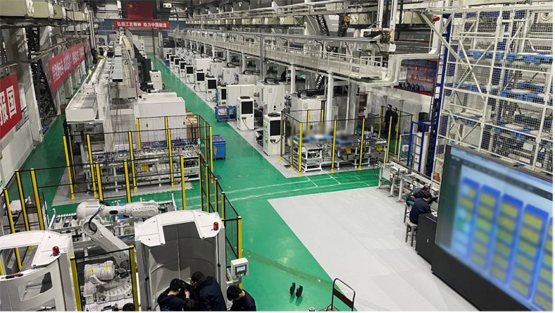 航天複雜結構件數字化柔性生産線